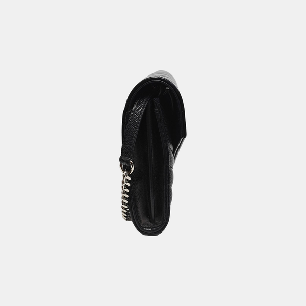MONOGRAM Medium Chevron Calfskin Black