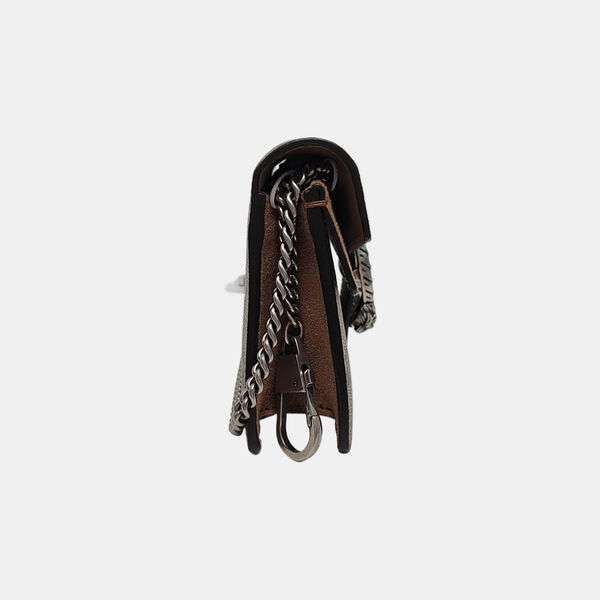 Authenticated pre-owned Dionysus Super Mini Monogram Coated Canvas Beige - Shoulder Bag at Looply