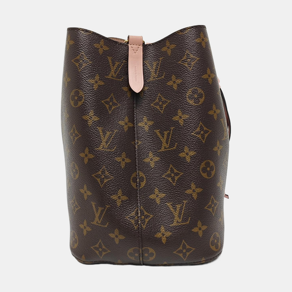 NÉONOÉ MM Monogram Coated Canvas Brown