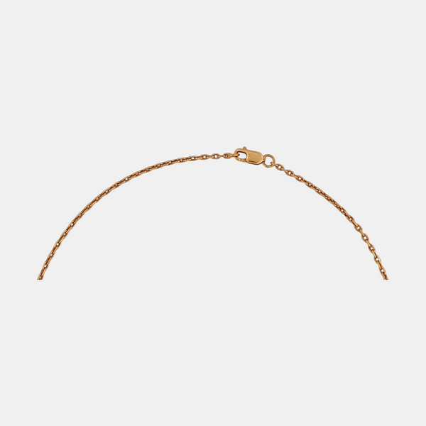 Pop H Metal Rose Gold Necklace