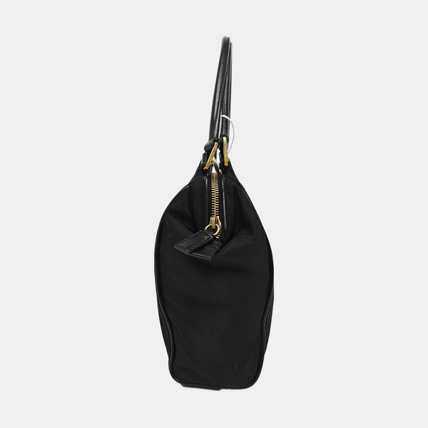Nylon Tote Bag Black