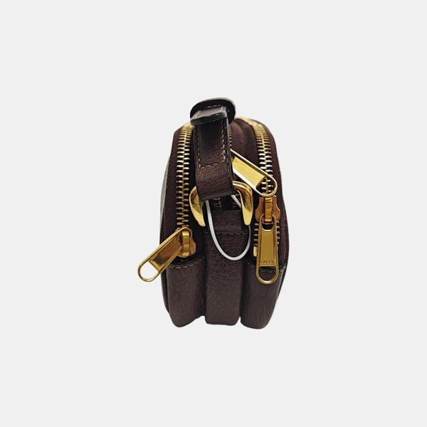 Ophidia Mini Monogram Coated Canvas Beige