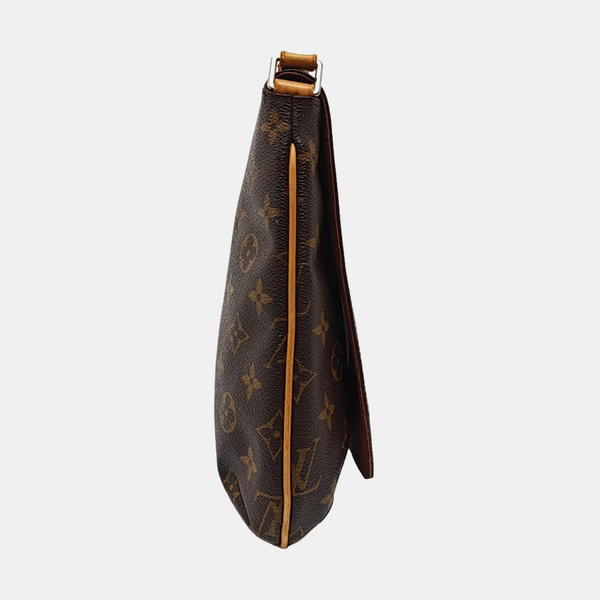 MUSETTE TANGO Monogram Coated Canvas Brown