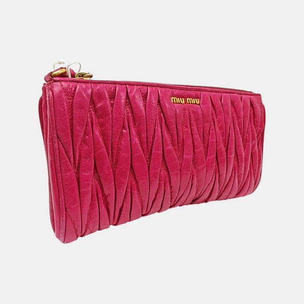 Matelassé Lambskin Red