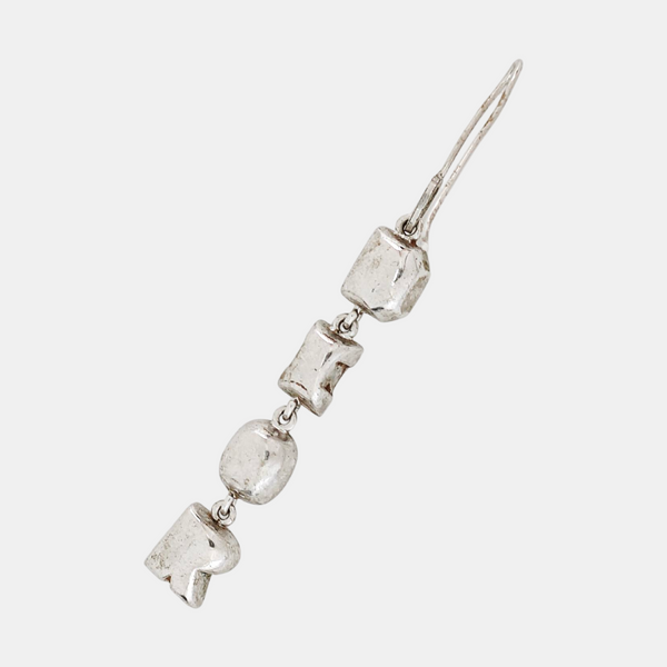 Dio(r)evolution Metal Silver Earrings