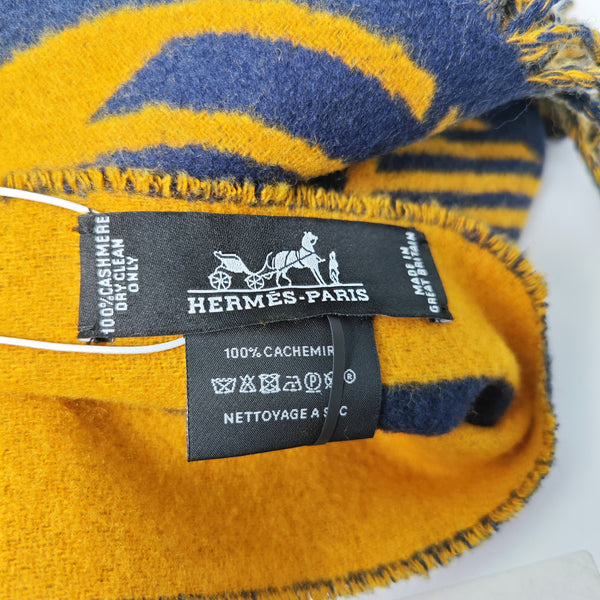 Cashmere Scarf Blue
