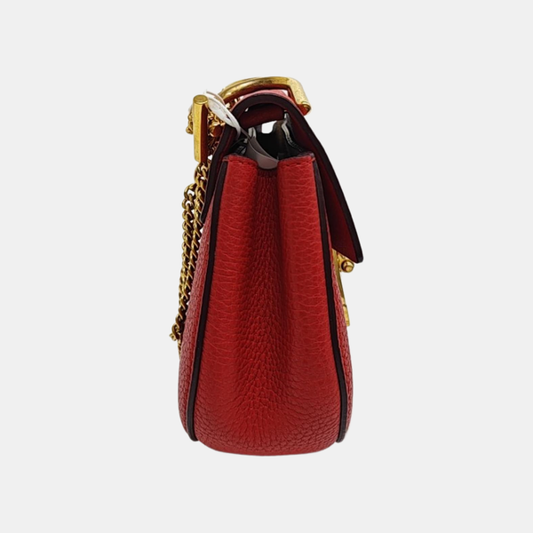 Drew Mini Calfskin Red