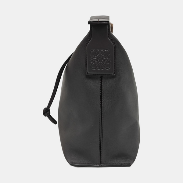 Calfskin Shoulder Bag Gray