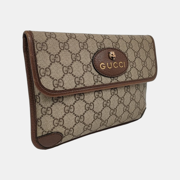 Neo Vintage Monogram Coated Canvas Beige