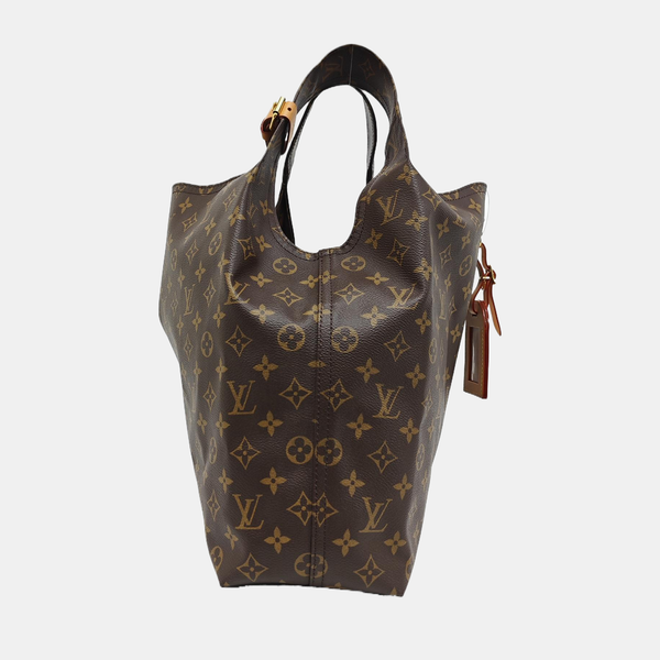 ATLANTIS Monogram Coated Canvas Brown