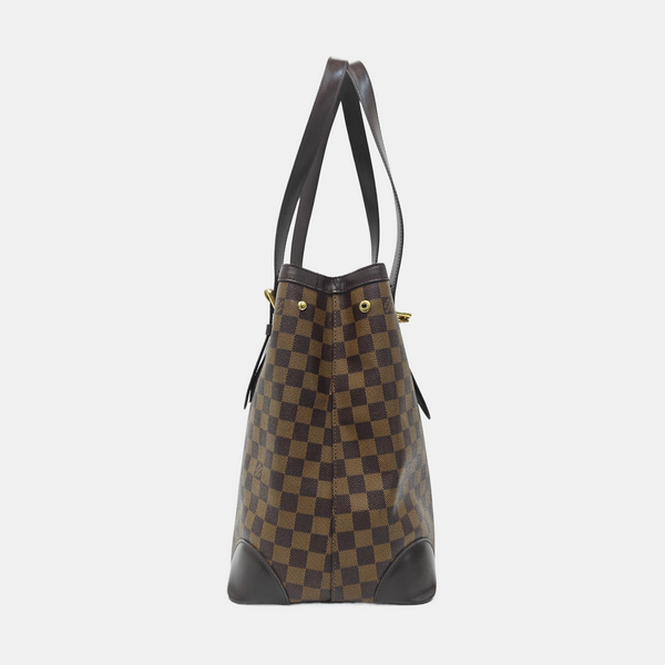 HAMPSTEAD GM Damier Ebene Coated Canvas Brown