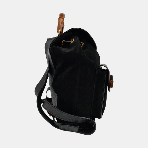 Authenticated pre-owned Bamboo 1947 Suede Black - Backpack at Looply