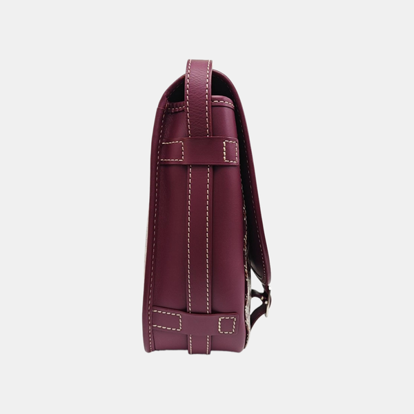 Belvedere Coated Canvas Red