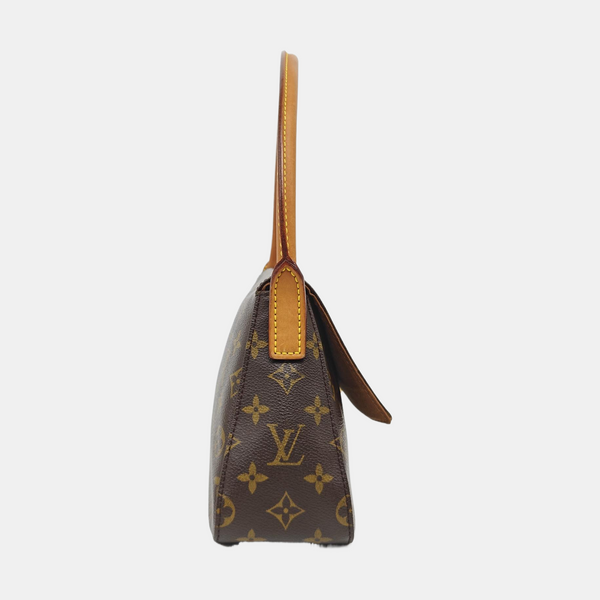 LOOPING PM Monogram Coated Canvas Brown