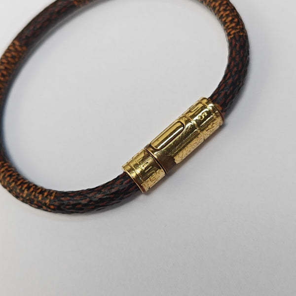 CONFIDENTIEL Metal Brown Bangle