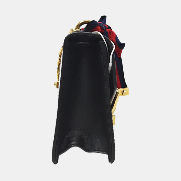 Sylvie Mini Calfskin Black