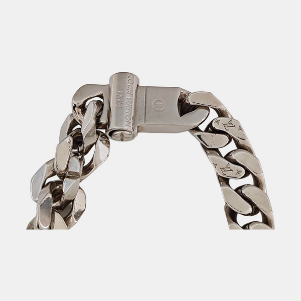 LV CHAIN LINKS Metal Silver Necklace