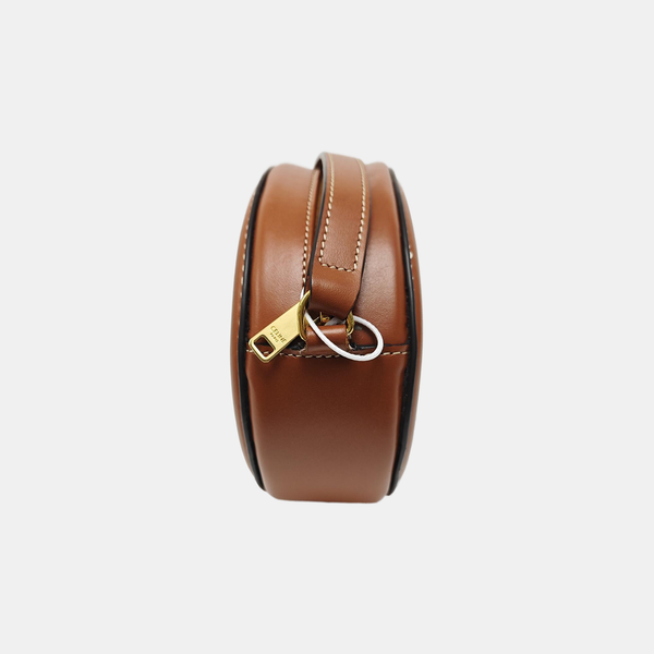 TRIOMPHE Small Calfskin Brown