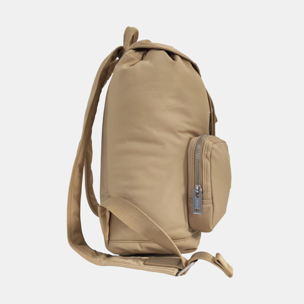 The Rucksack Small Nylon Beige