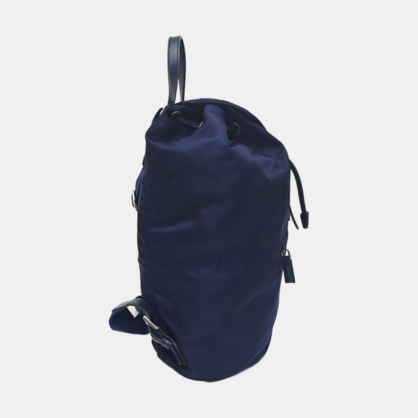 Nylon Backpack Blue