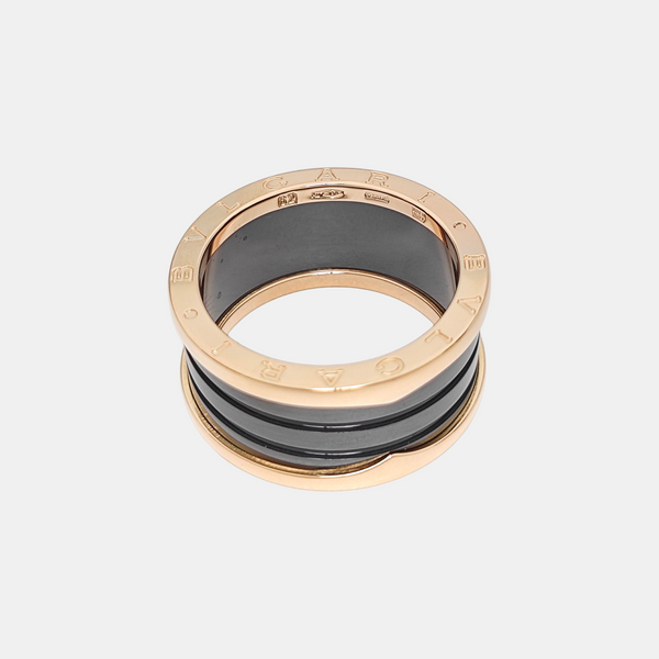 B.ZERO1 18k Rose Gold Ring EU 62