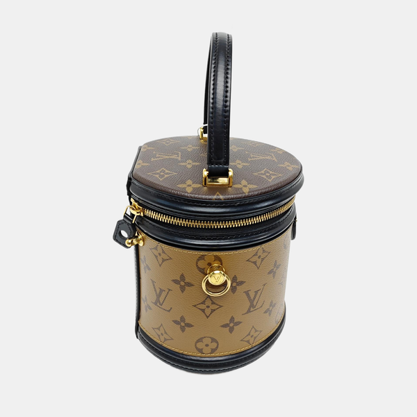 CANNES PM Monogram Coated Canvas Brown