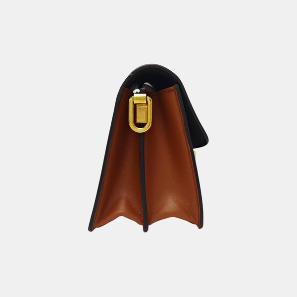 DAUPHINE Mini Monogram Coated Canvas Brown
