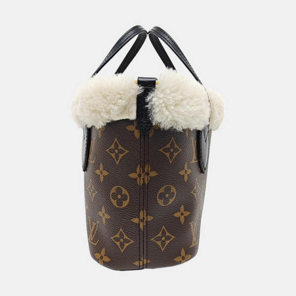 NEVERFULL INSIDE OUT BB Monogram Coated Canvas Brown