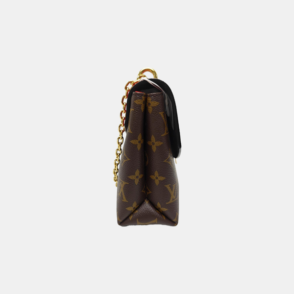 SAINT PLACIDE Monogram Coated Canvas Brown