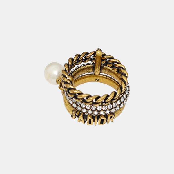 J'adior Metal Gold Ring EU 51