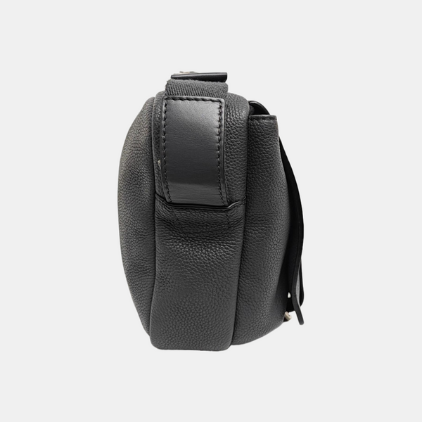 Calfskin Shoulder Bag Extra Small Gray