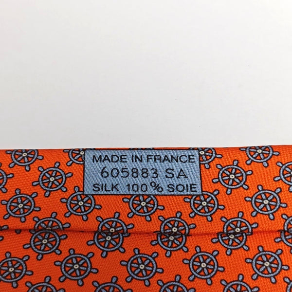 Mulberry Silk Tie Orange
