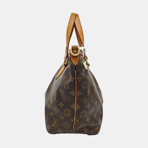 PALERMO PM Monogram Coated Canvas Brown