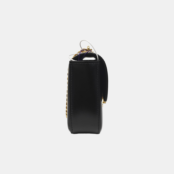 CLAUDE Calfskin Black