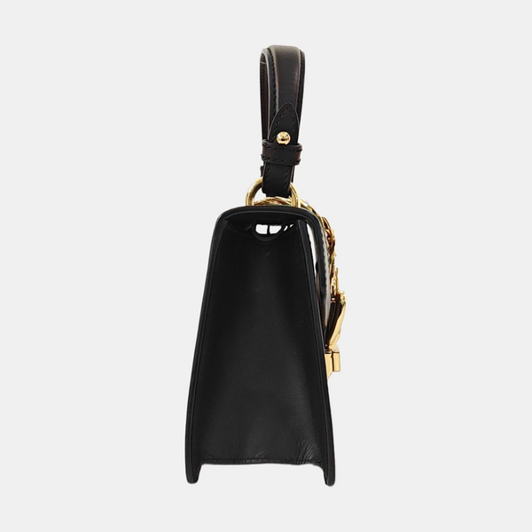 Sylvie Mini Calfskin Black