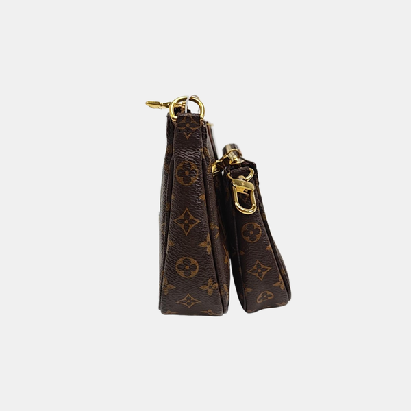 MULTI Monogram Coated Canvas Brown