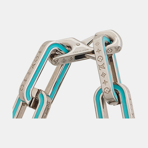 MONOGRAM LINKS CHAIN Metal Silver Necklace