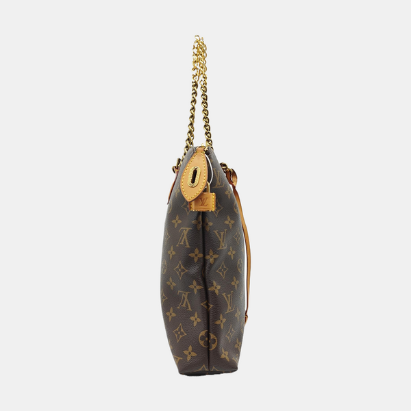 LOCKIT Monogram Coated Canvas Brown