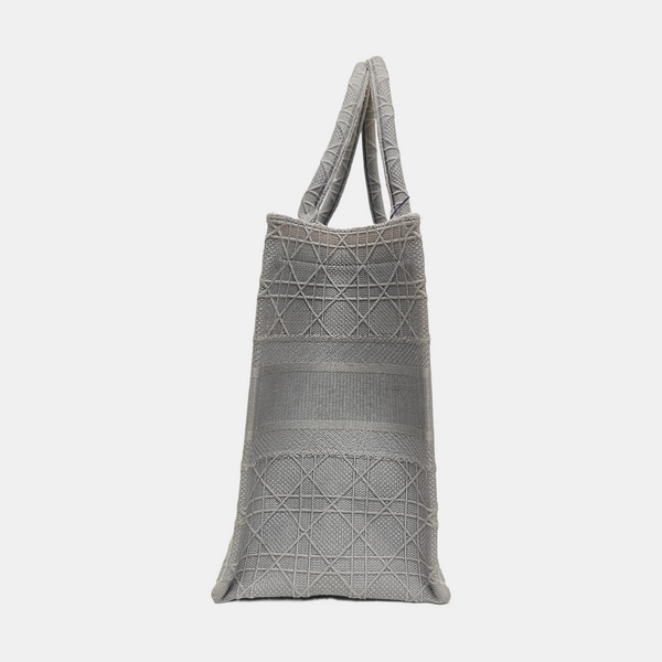 Book Tote Medium Canvas Gray