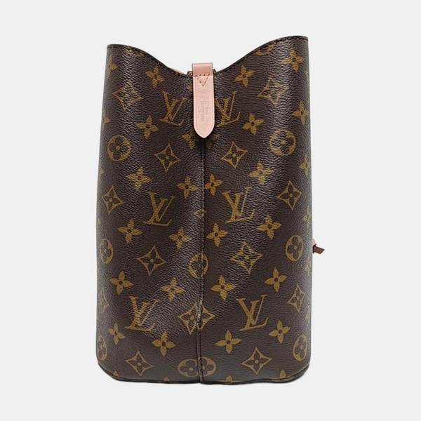 NÉONOÉ MM Monogram Coated Canvas Brown