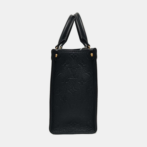 ONTHEGO PM Monogram Calfskin Black