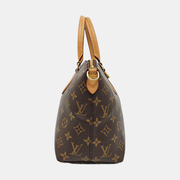 BOETIE PM Monogram Coated Canvas Brown