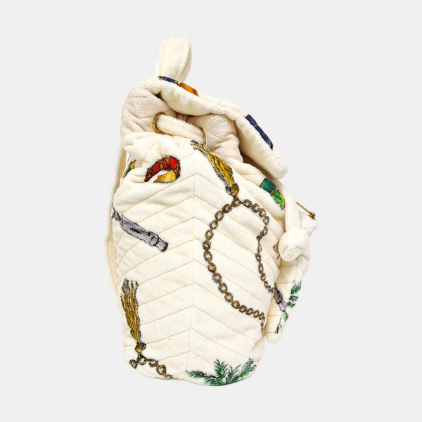 Fabric Backpack White