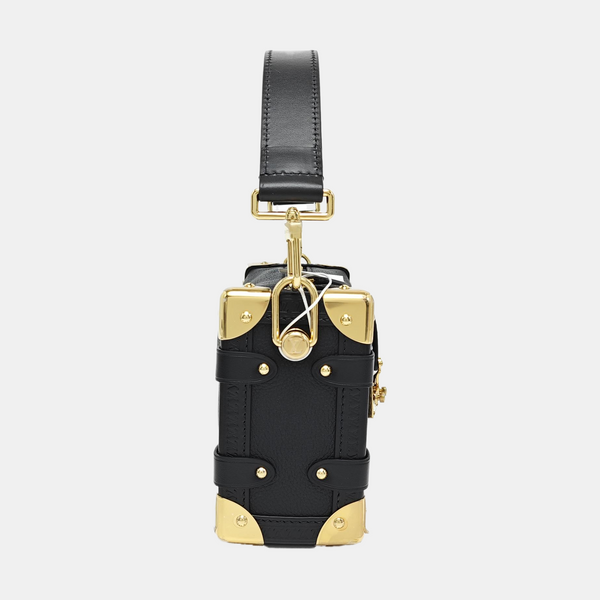 SIDE TRUNK PM Calfskin Black