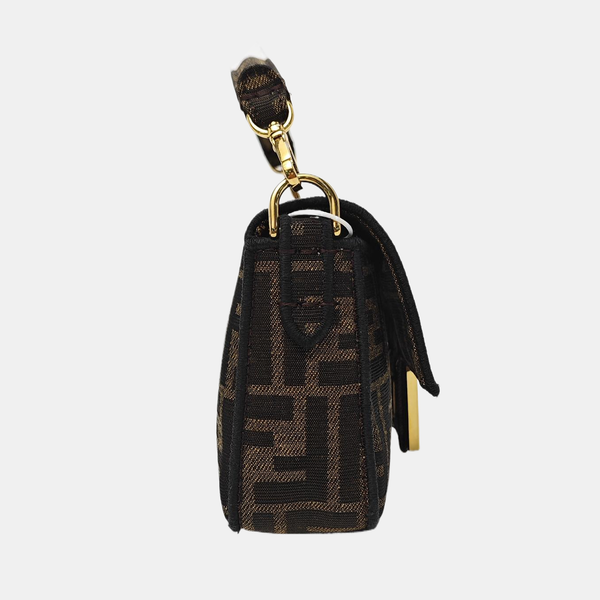 Baguette Mini Fabric Brown