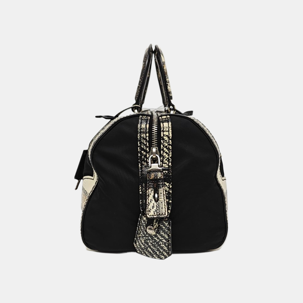 Nylon Shoulder Bag Black