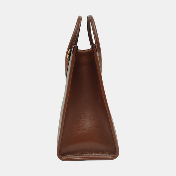 Retro Small Monogram Coated Canvas Brown