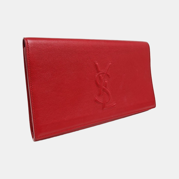 BELLE JOUR Quilted Calfskin Red