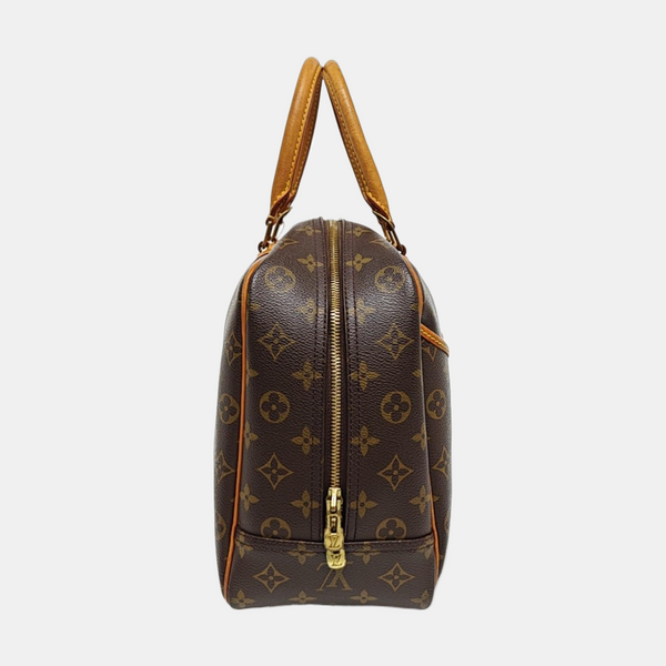 DEAUVILLE Monogram Coated Canvas Brown