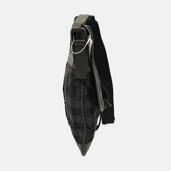 Fabric Shoulder Bag Gray